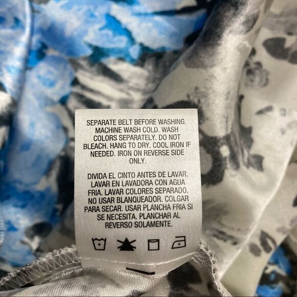 METAPHOR Women’s Dress, Size 12, Blue & Gray Sleeveless - Picture 8 of 10